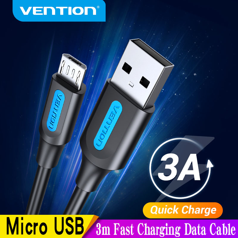 Photography Kit Xiaomi - Vention Micro USB สาย3A ไนลอน Fast