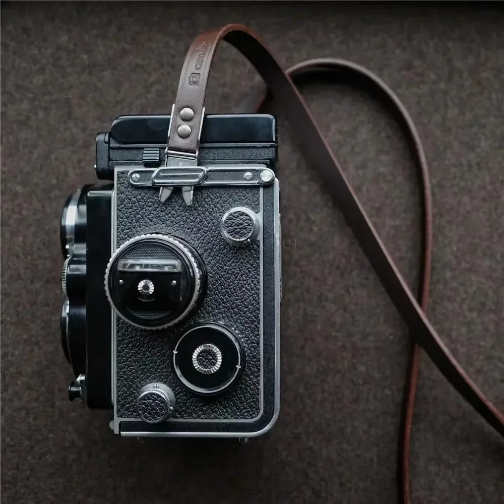 Camera Strap Leather - หนังกล้องสายคล้องไหล่เหมาะสําหรับ Rolleiflex 3.5F 3.5E 3.5T 3.5C