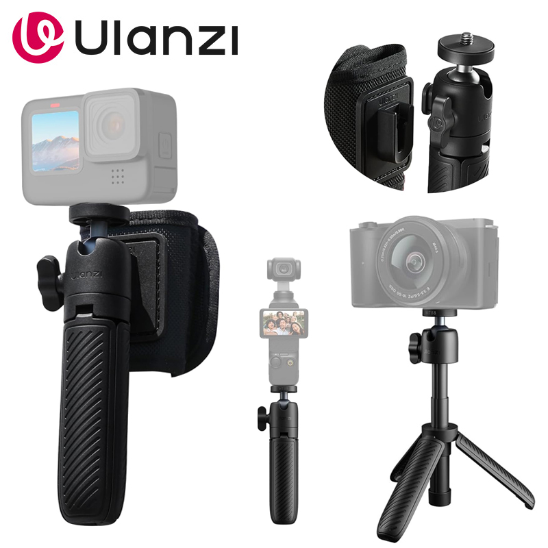 Photography Kit Xiaomi - ขาตั้งกล้องเซลฟี่ Ulanzi MT88 แบบมินิ พร้อมคลิปหนีบกระเป๋า สำหรับกล้องแอคชั่น