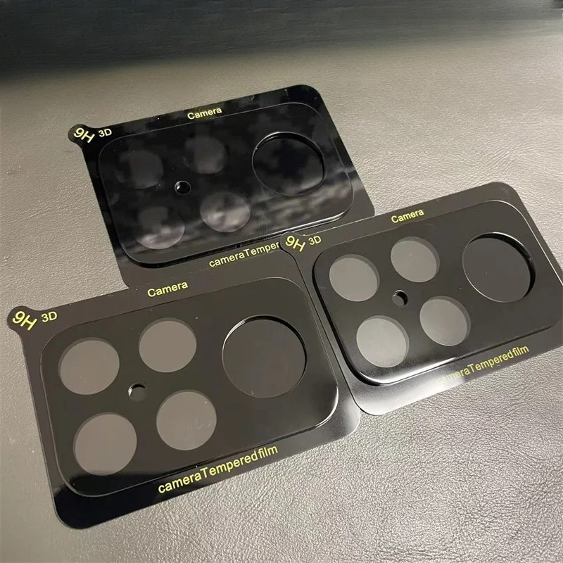 Photography Kit Xiaomi - ฟิล์มกันรอยเลนส์กล้องหลังแบบเต็มจอ 1-3 ชิ้น สีดำ สำหรับ Xiaomi