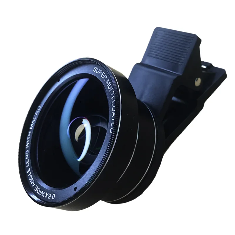Photography Kit Xiaomi - ชุดเลนส์กล้องโทรศัพท์มือถือระดับมืออาชีพ HD 0.6X 0.45 มุมกว้าง 15X