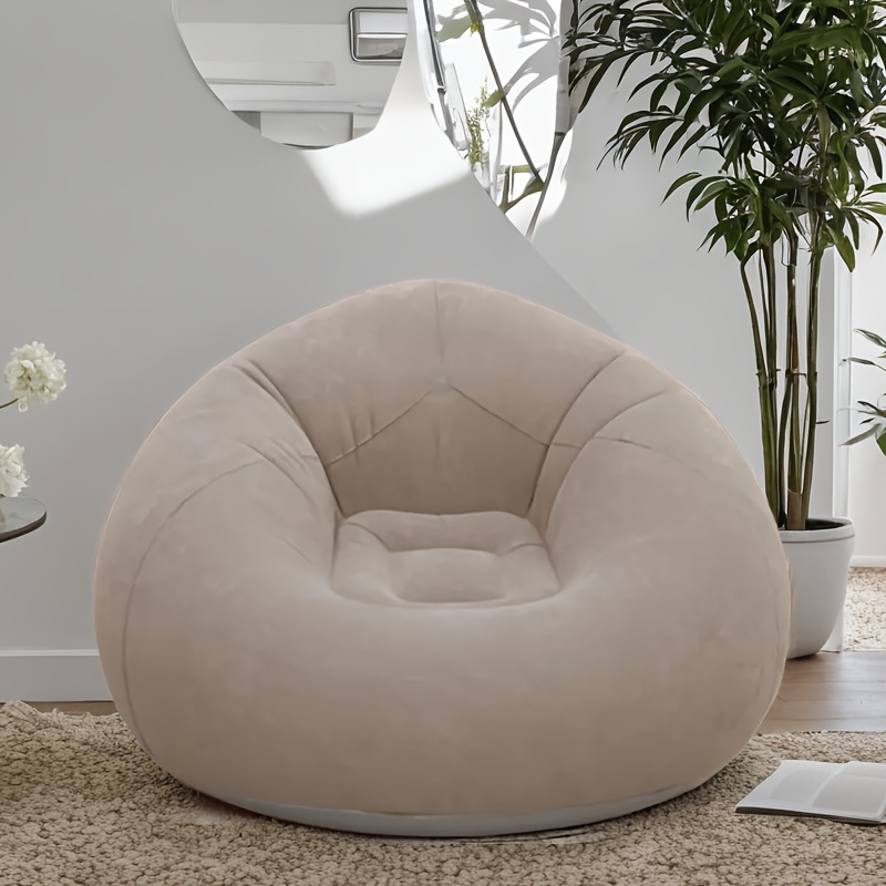 Photography Zone - Flocked PVC Inflatable โซฟาเก้าอี้ - เตียงเลานจ์แบบพกพาสําหรับ