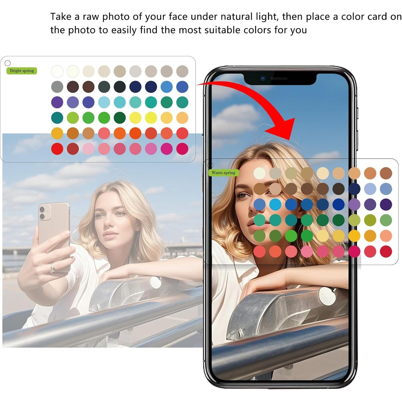 ชุดการ์ดสีโทนสีฤดูใบไม้ร่วงเข้ - Color Checker Card บทวิจารณ์และราคา