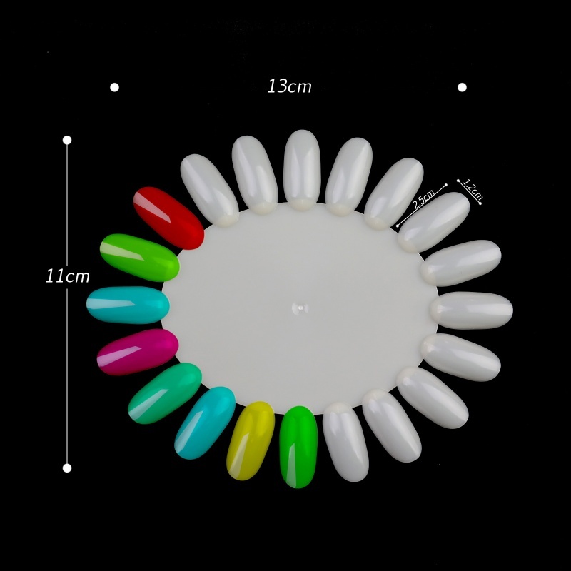 10PCS รูปไข่เล็บสีการ์ดแผนภูมิ - Color Checker Card บทวิจารณ์และราคา