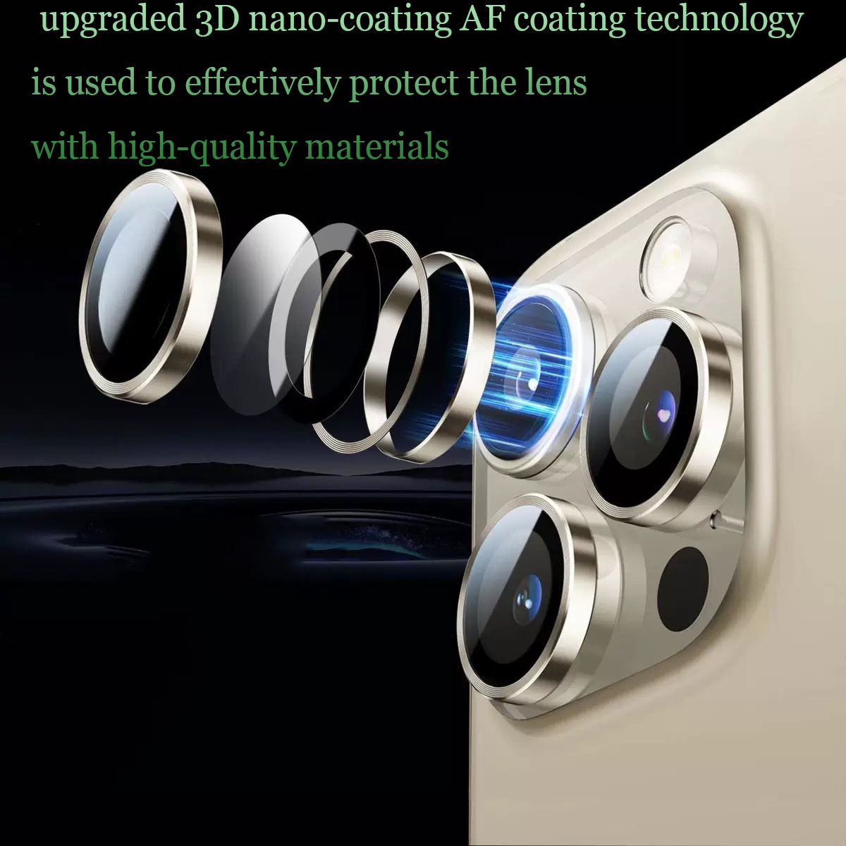 ตัวป้องกันกล้องแบบวงแหวน Matel - Photography Xiaomi บทวิจารณ์และราคา
