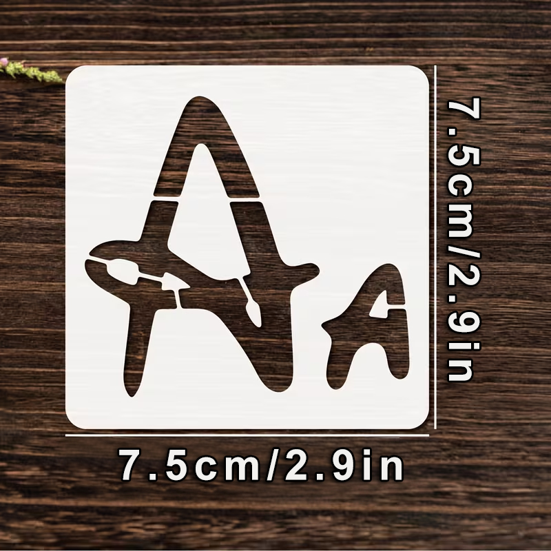 ชุดแม่แบบตัวอักษร 26 ชิ้น ขนาด - Photography Font บทวิจารณ์และราคา
