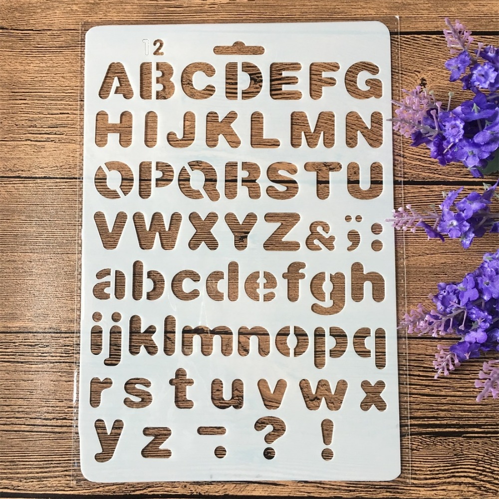 4ชิ้น/เซ็ต26ซม.ตัวอักษรตัวอักษ - Photography Font บทวิจารณ์และราคา