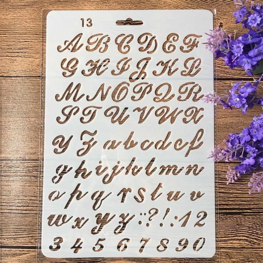4ชิ้น/เซ็ต26ซม.ตัวอักษรตัวอักษ - Photography Font บทวิจารณ์และราคา