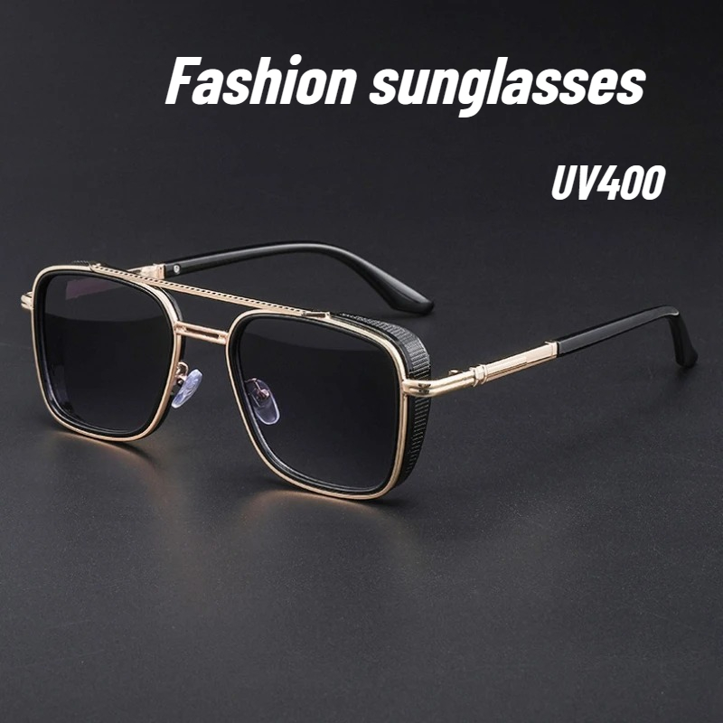 แว่นกันแดดทรงรีสไตล์เรโทรสำหรั - Photography Fashion บทวิจารณ์และราคา