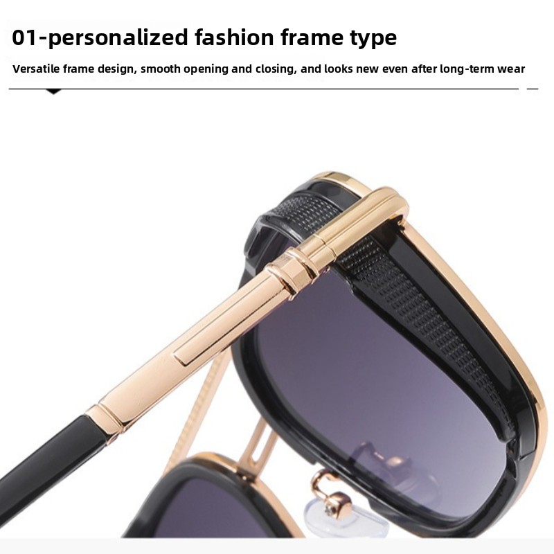แว่นกันแดดทรงรีสไตล์เรโทรสำหรั - Photography Fashion บทวิจารณ์และราคา