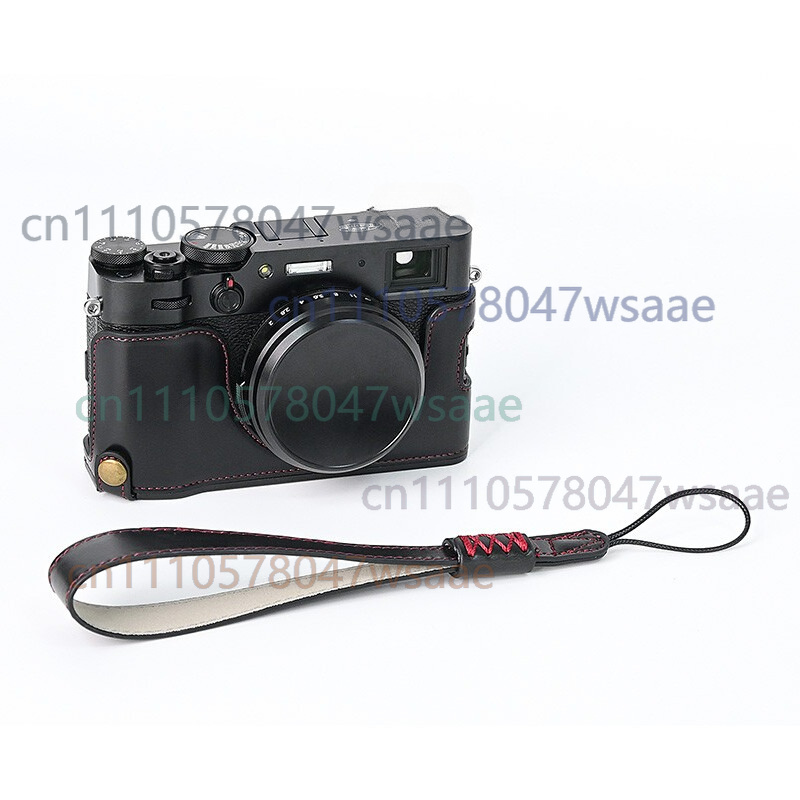 1 ชิ้น ซองหนังครึ่งใบสำหรับ FU - Camera Strap Leather บทวิจารณ์และราคา