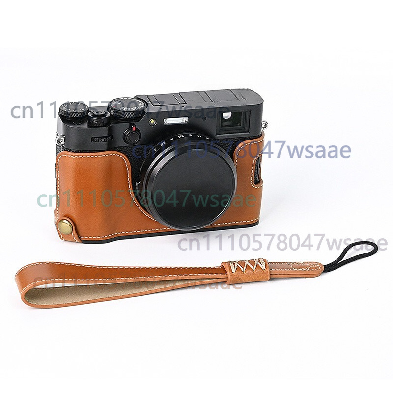 1 ชิ้น ซองหนังครึ่งใบสำหรับ FU - Camera Strap Leather บทวิจารณ์และราคา
