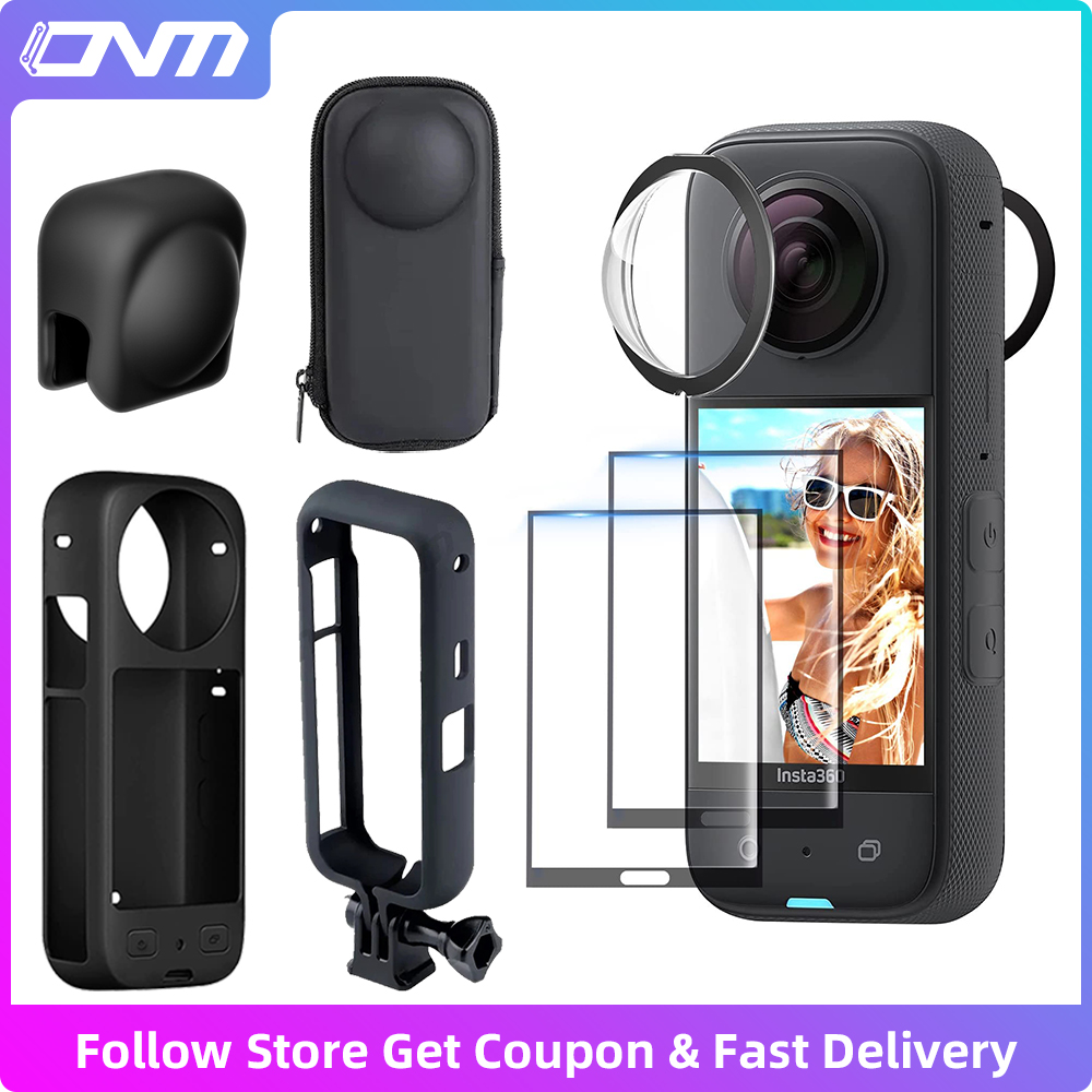 เลนส์สําหรับ Insta360 X3 อุปกร - Insta360 Camera X3 บทวิจารณ์และราคา