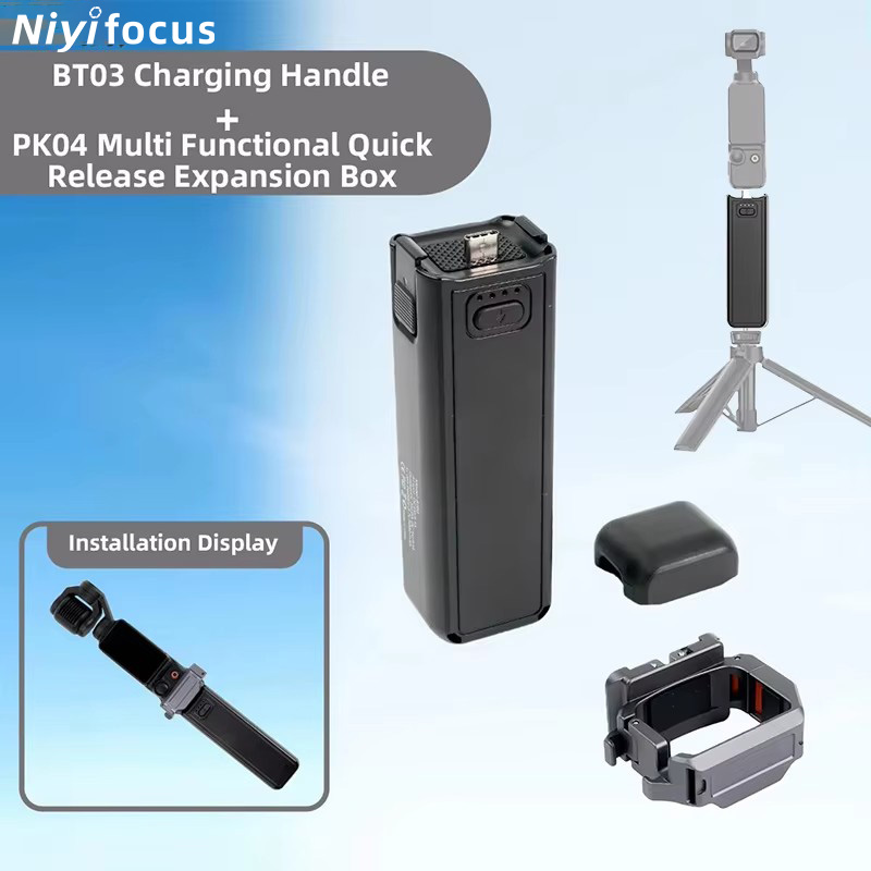 ที่ชาร์จกล้องแอคชั่น 5000mAh ส - Camera Battery Grip บทวิจารณ์และราคา