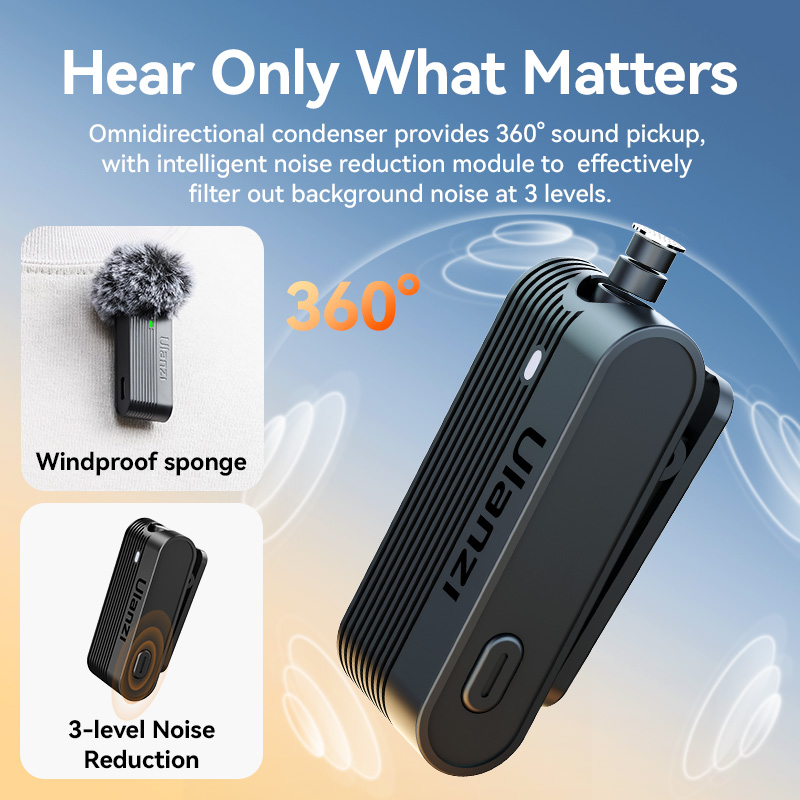 Ulanzi A100 ไมโครโฟนสมาร์ทโฟนไ - Photography Kit Xiaomi บทวิจารณ์และราคา