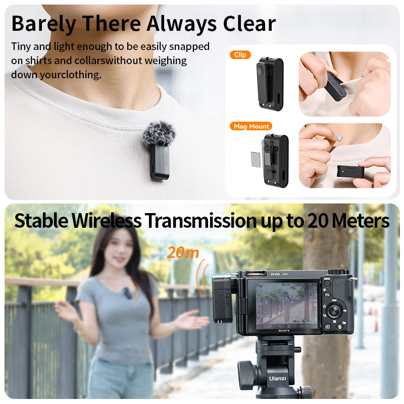 Ulanzi A100 ไมโครโฟนสมาร์ทโฟนไ - Photography Kit Xiaomi บทวิจารณ์และราคา