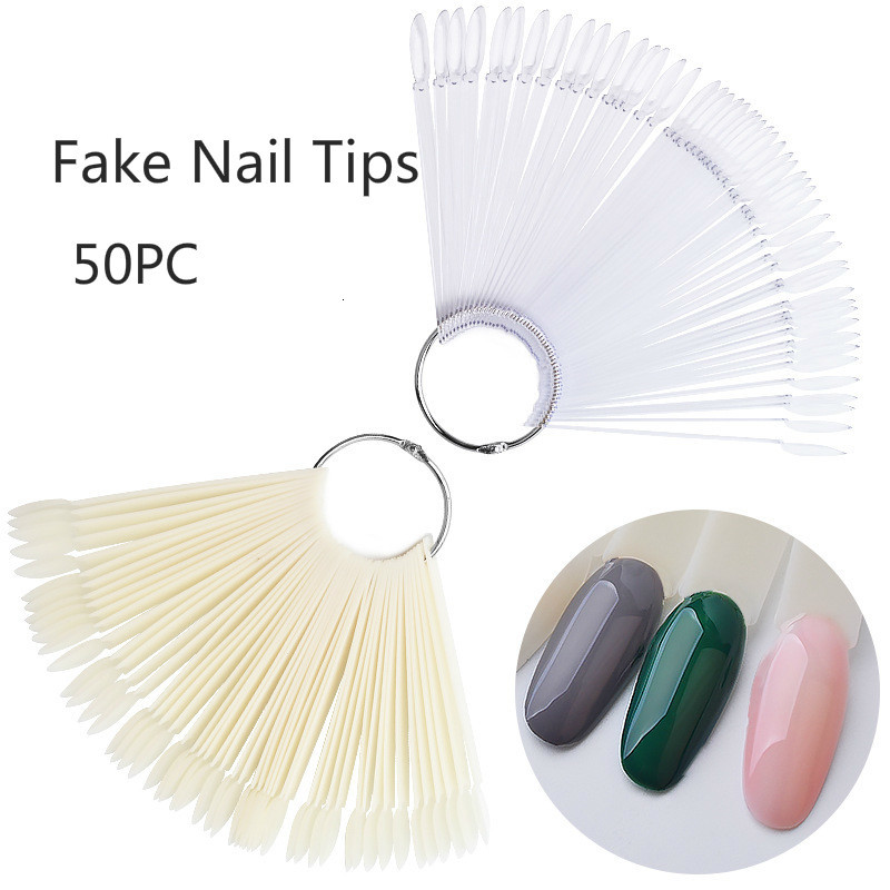 50Pcs การ์ดสีเล็บปลอมจอแสดงผล  - Color Checker Card บทวิจารณ์และราคา