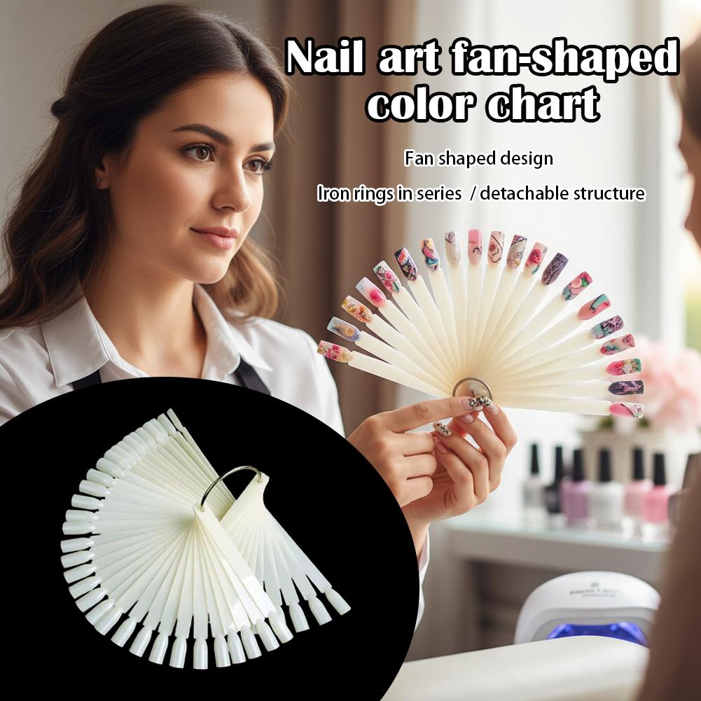 แผ่นแสดงสีเล็บแบบใส 50 ชิ้น พร - Color Checker Card บทวิจารณ์และราคา