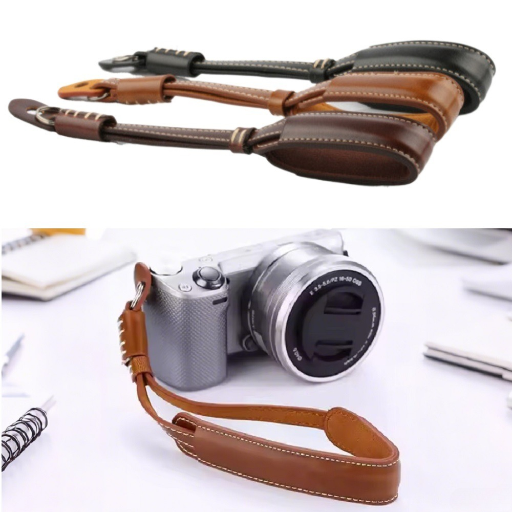 สายรัดข้อมือกล้องแบบปลดเร็ว, ส - Camera Strap Leather บทวิจารณ์และราคา
