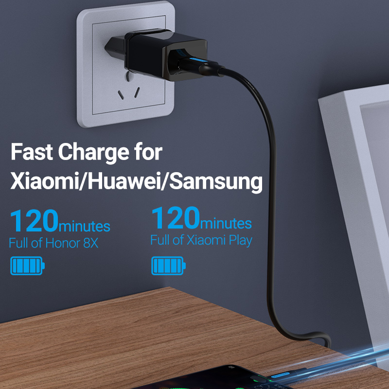 Vention Micro USB สาย3A ไนลอน  - Photography Kit Xiaomi บทวิจารณ์และราคา