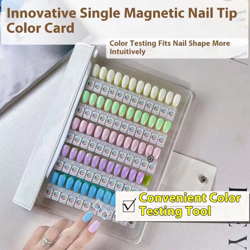 สมุดสีแม่เหล็กสำหรับทำเล็บ 48/ - Color Checker Card บทวิจารณ์และราคา