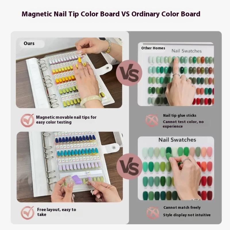 สมุดสีแม่เหล็กสำหรับทำเล็บ 48/ - Color Checker Card บทวิจารณ์และราคา