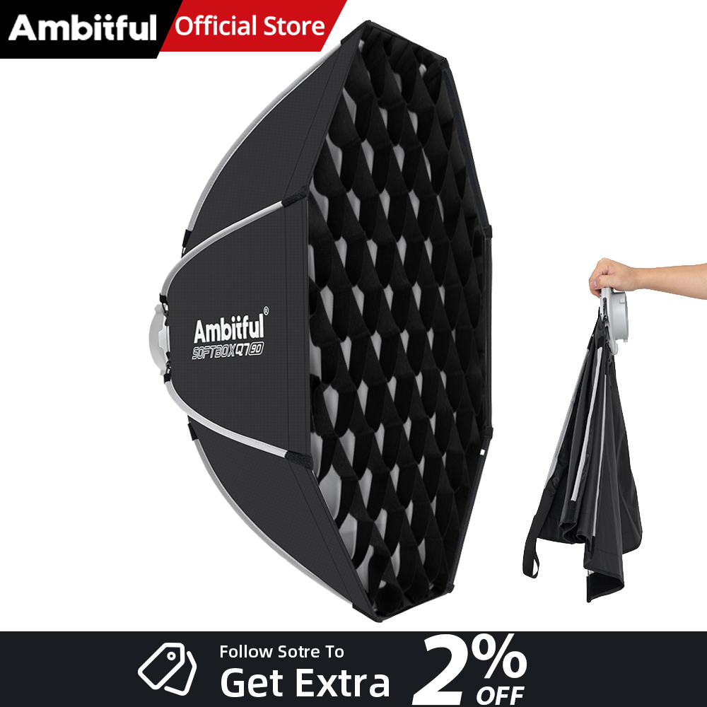 ซอฟต์บ็อกซ์ AMBITFUL Q7II 55/6 - Beauty Dish Softbox บทวิจารณ์และราคา