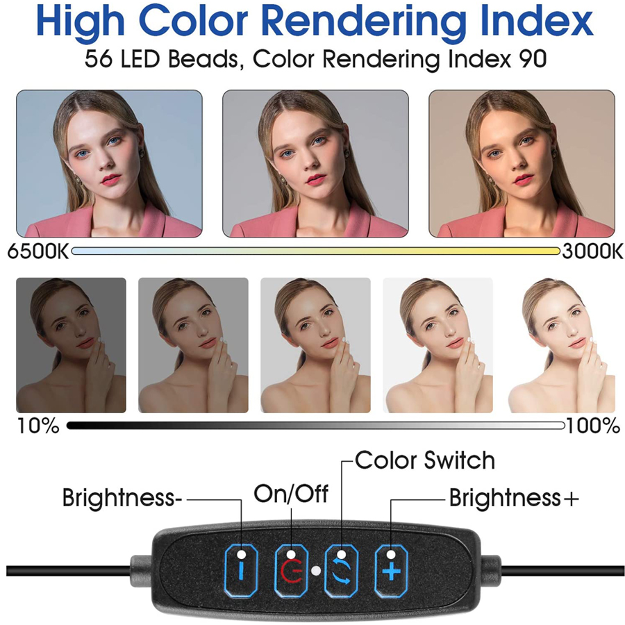16ซม.แหวนไฟสำหรับซูมการประชุม, - Photography Zoom บทวิจารณ์และราคา