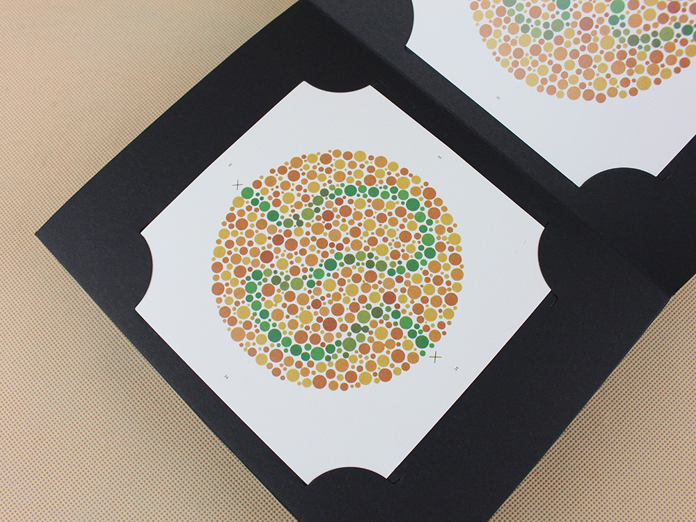 Ishihara Book 38 แผ่น Optometr - Color Checker Card บทวิจารณ์และราคา