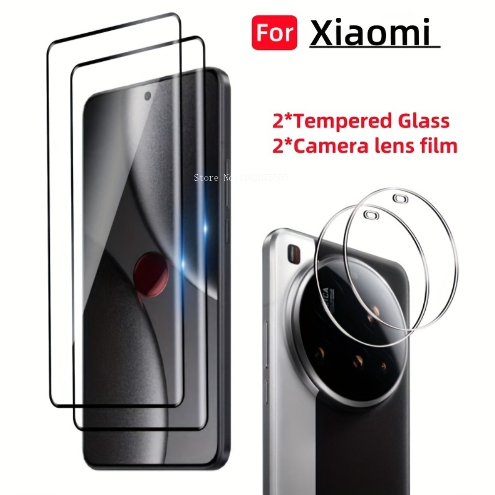 [4-in-1] 2 ชิ้น 3D กระจกนิรภัย - Xiaomi Photography Kit 15 Ultra บทวิจารณ์และราคา