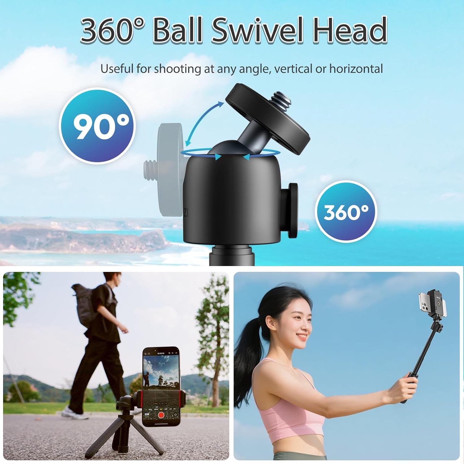 ขาตั้งกล้องเซลฟี่ Ulanzi MT88  - Photography Kit Xiaomi บทวิจารณ์และราคา