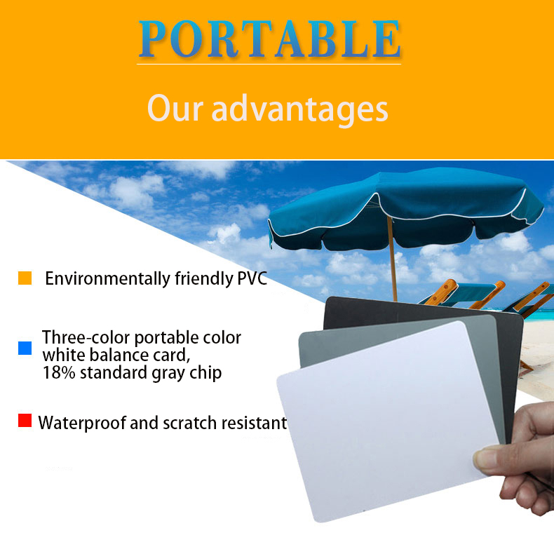 การ์ดสมดุลสีขาว18% เป็นกลางการ - Color Checker Card บทวิจารณ์และราคา