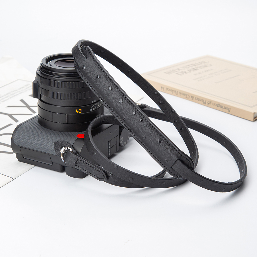 สายคล้องคอหนังวัวแท้ ทนทาน ยาว - Camera Strap Leather บทวิจารณ์และราคา