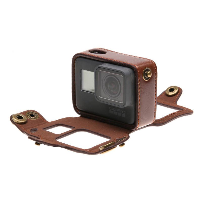 3 สีป้องกันกรณี PU กระเป๋าหนัง - Camera Strap Leather บทวิจารณ์และราคา