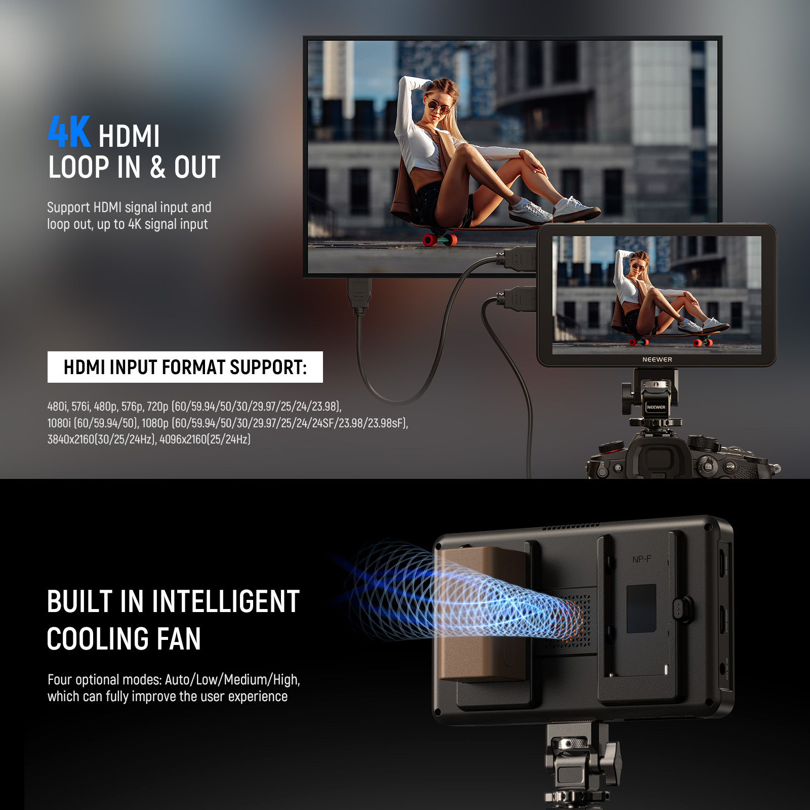 จอภาพสำหรับกล้อง NEEWER F700 ข - Photography Zoom บทวิจารณ์และราคา